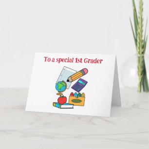 **FÜR EINEN BESONDEREN ERSTKLÄSSLER** KARTE