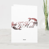 Für einen besonderen Sohn zu Weihnachten (Rückseite)