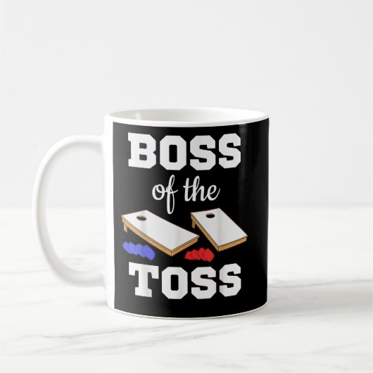 für einen Cornhole Game Cornholer Kaffeetasse (Links)