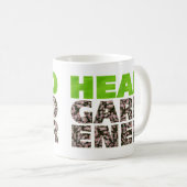 Für einen, der gerne Gärtnern mag. Head Gardener Kaffeetasse (VorderseiteRechts)