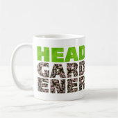Für einen, der gerne Gärtnern mag. Head Gardener Kaffeetasse (Links)