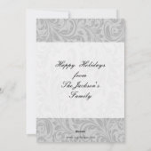 für einen Fußballspieler Weihnachtskarten Feiertagskarte (Rückseite)