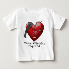 Für einen Gelenkkarosserieanzug benötigte Assembly Baby T-shirt