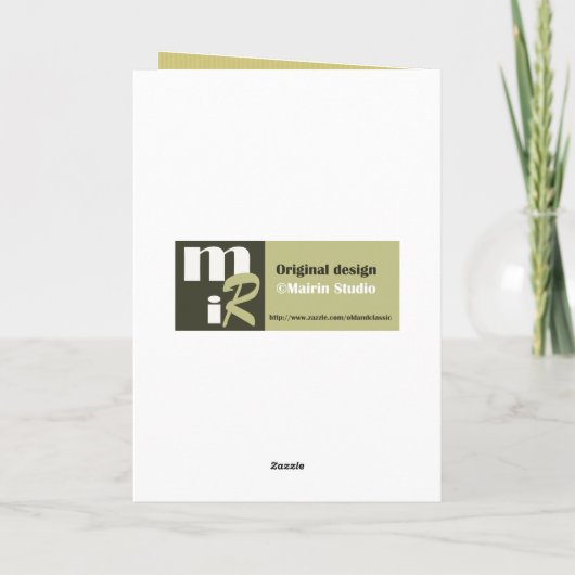 Für einen Großvater am Vatertag Karte (Rückseite)