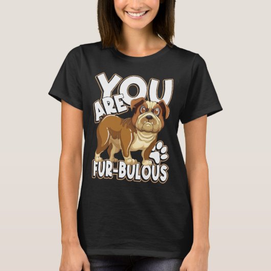 Für einen Hundebesitzer, der Bulldogge besitzt, si T-Shirt (Vorderseite)