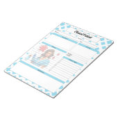 Für einen lebenden _ klinischen Patienten Notizblock (angewinkelt)