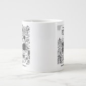 Für einen Segler. Rund um den Weltsegler - Funny Jumbo-Tasse (Vorderseite)