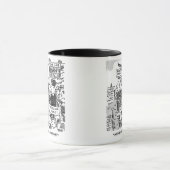 Für einen Segler. Rund um den Weltsegler - Funny Tasse (Zentrum)