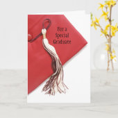 Für einen Sonderabsolventen Karte (Gelbe Blume)