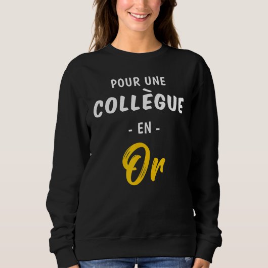 Für einen Spaß für die Rückgabe von Gold-Unis Funn Sweatshirt (Vorderseite)