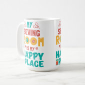 Für einen Strickliebhaber Kaffeetasse (Vorderseite Links)