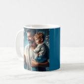 Für einen Vater, der eine Tasse für Zauberkaffee m (Vorderseite Links)