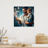 Für einen Vater, der Zauber machen kann (2) Poster (Küche)