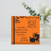 Für einen Zauber vorbeikommen Einladung (Stehend Vorderseite)