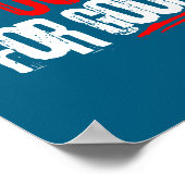 Für Eis raus gute Aktivist Slogan Poster (Ecke)