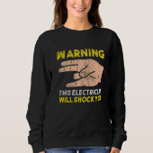 Für Elektroinstallateure Kabel Ampere Electrical Sweatshirt (Vorderseite)