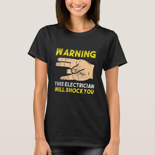 Für Elektroinstallateure Kabel Ampere Electrical T-Shirt (Vorderseite)