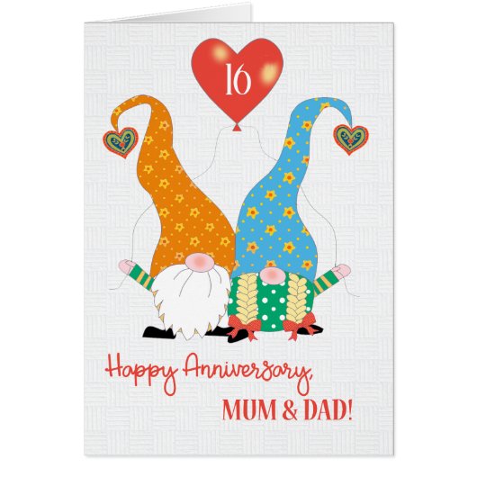 Für Eltern mit individuellem Jahr Jubiläum mit Nom (Vorne)