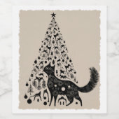 Für engagierte Waffenjäger, unsere 'Armadillo Hu Weinetikett (Einzelnes Label)