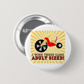 Für Erwachsene! Button (Vorne & Hinten)
