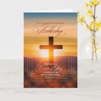 für Erzbischof Blessings Christliche Cross Retirti