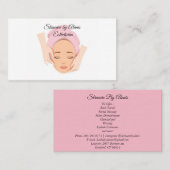 Für estheticinas visitenkarte (Vorne/Hinten)