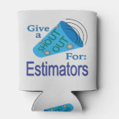 Für Estimatoren ausrufen Dosenkühler (Rückseite)