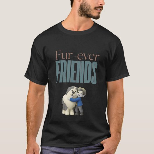 Fur‑ever Friends Men's T-Shirt (Vorderseite)