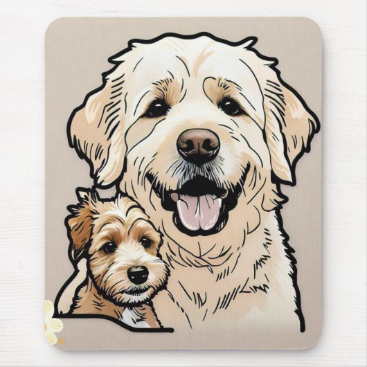 "Fur ever Friends" Mousepad (Vorne)