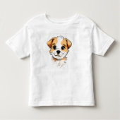 "Fur ever Friends: Puppy Liebe Edition" Kleinkind T-shirt (Vorderseite)