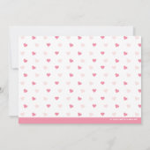 Fur ever Mine Pet Valentines Herzkarte Einladung (Rückseite)