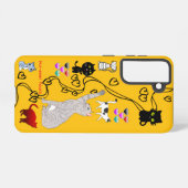 Fur-ever Yours Cat Samsung Galaxy Case Hülle (Rückseite (Horizontal))