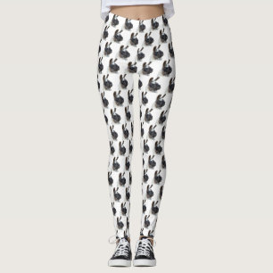 Fur Face Leggings