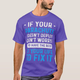 Für Fallschirmspringer Fallschirmspringen - TShirt