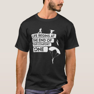 Für Fallschirmspringer und Fallschirmspringende So T-Shirt