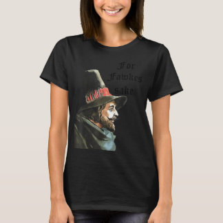 Für Fawkes Sake Bonfire Night Vector Art 1 T-Shirt