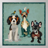 FUR & FEATHERS Art Poster (Vorne)