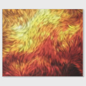Fur Fire 1 Wrapping Paper Geschenkpapier (Flach)