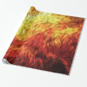 Fur Fire 1 Wrapping Paper Geschenkpapier (Ungerollt)