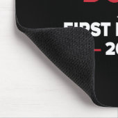 Für First Mensch Kamala Doug 2024 Mousepad (Ecke)