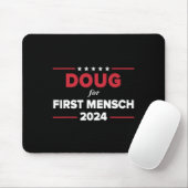 Für First Mensch Kamala Doug 2024 Mousepad (Mit Mouse)