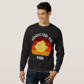 Für Fisch Aquarium Puffer Fisch vorgesehen Sweatshirt (Vorne ganz)