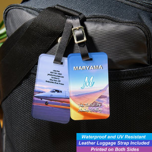 Für Fluggesellschaft & Flughafen   Persönlicher Na Gepäckanhänger