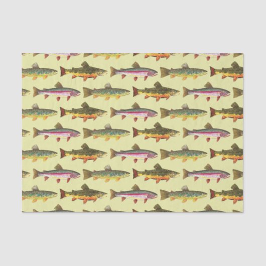 Für Forellen-Bum Seidenpapier (Vorderseite)