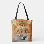 Für Fox-Grund-Bild Tasche (Rückseite)