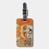 Für Fox-Grund-Entwurf Gepäckanhänger (Vorderseite vertikal)