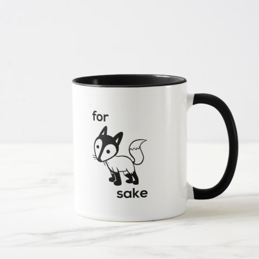 Für Fox-Grund-Kaffee-Tasse Tasse (Rechts)