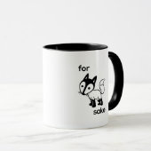 Für Fox-Grund-Kaffee-Tasse Tasse (VorderseiteRechts)