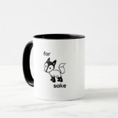 Für Fox-Grund-Kaffee-Tasse Tasse (Vorderseite Links)