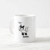 Für Fox-Grund-Kaffee-Tasse Tasse (Vorderseite Links)